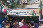 برپایی غرفه غدیر در اردبیل
