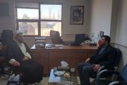 نشت صمیمی دبیر استانی مفام اردبیل با مسئول نهاد نمایندگی ولی فقیه